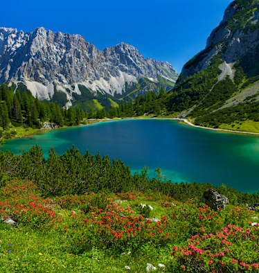 Seebensee mit der Zugspitze