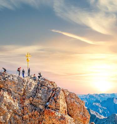 Zugspitze, Besteigung, Risiko und sicherer Aufstieg