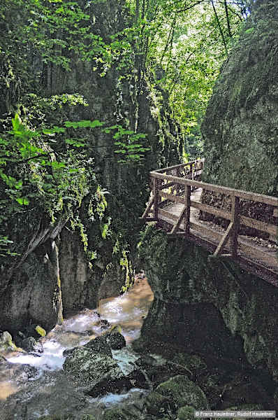 Romantische Johannesbachklamm.