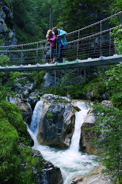 Teufelsbrücke in der Tscheppaschlucht