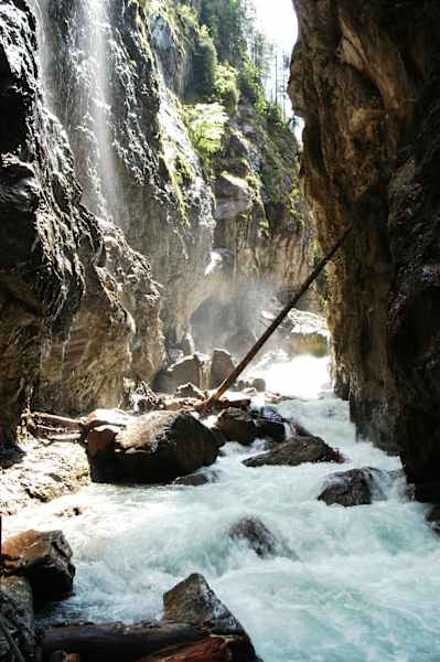 Wanderung durch die Partnachklamm