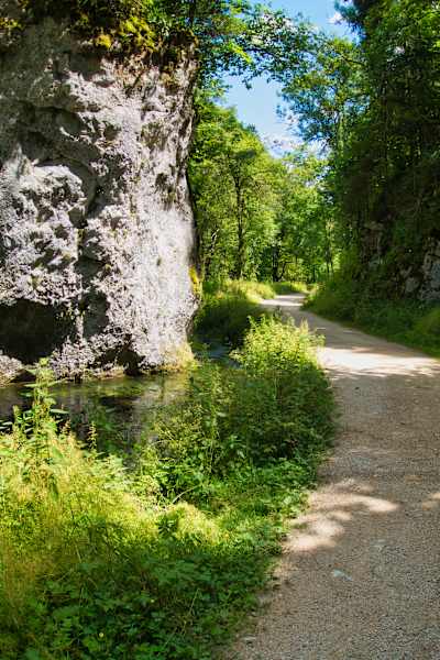 Glastal-Wanderweg auf der Schwäbische Alb