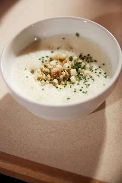 Weißweinsuppe auf der Sesvennahütte