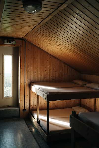 Bettenlager auf der Enzianhütte