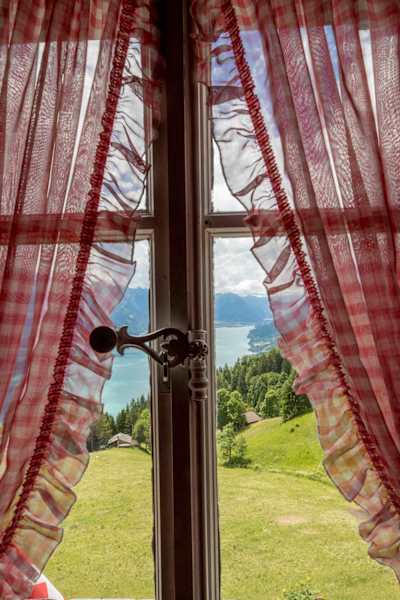 Blick aus dem Fenster der Planalp