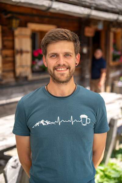 Sebastian Stalleder – der Hüttenwirt der Kreealm-Bichlalm