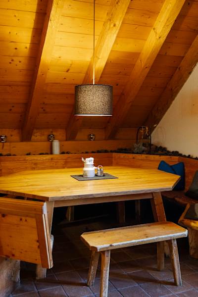 Die Gaststube der Watschiger Alm