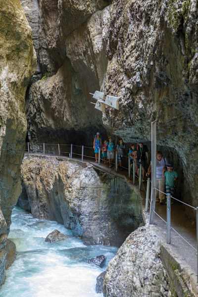 Wanderung durch die Partnachklamm