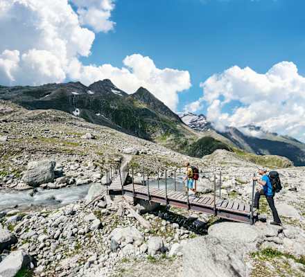 Der Weg auf den Hohen Sonnblick ist weit, aber sehr abwechslungsreich.