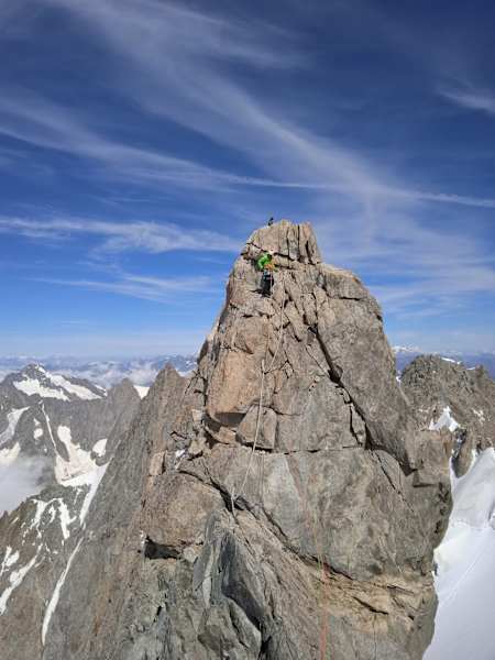 Kurz vor dem Nordostgipfel