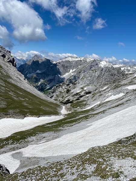 Blick auf die Tauernscharte