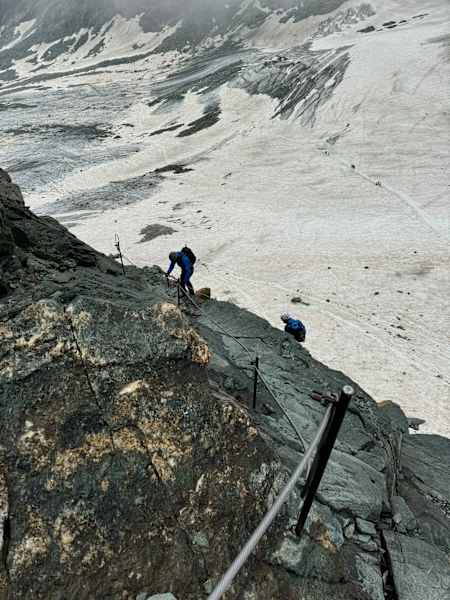 Klettersteig zur Adlersruhe
