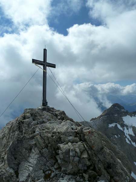 Gipfelkreuz der Parseierspitze