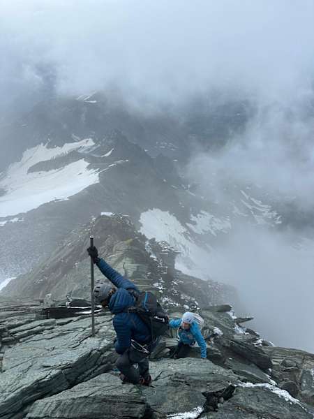 Übers Glocknerleitl auf den Gipfel des Großglockner