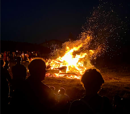 Sonnwendfeuer am Feuerkogel
