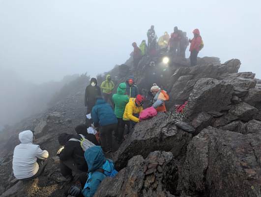 Taiwan Yushan Wandern