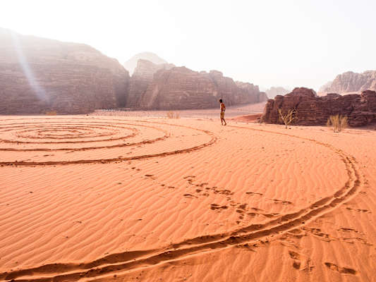 Jordanien Reise Klettern Wadi Rum