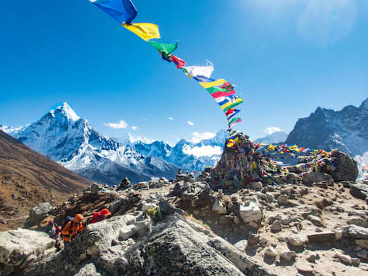 Gebetsfahnen Nepal