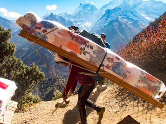 Träger Himalaya