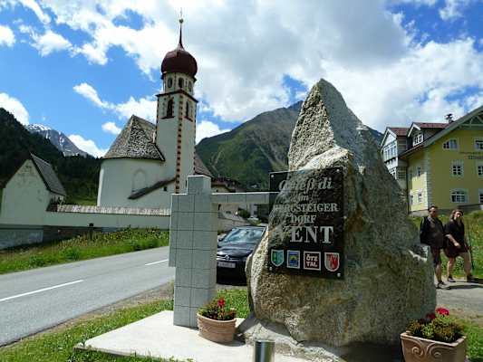 Das Bergsteigerdorf Vent