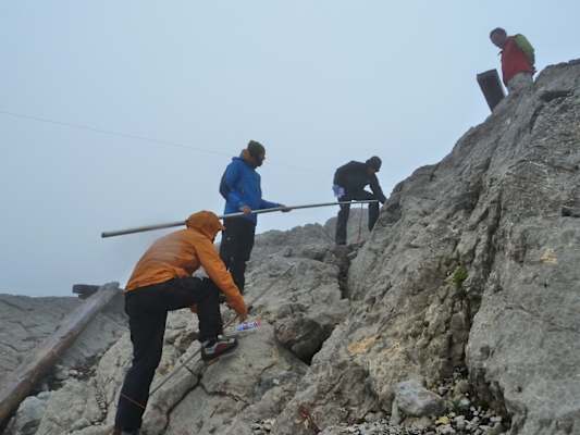 Neue Seethalerhütte Baubeginn