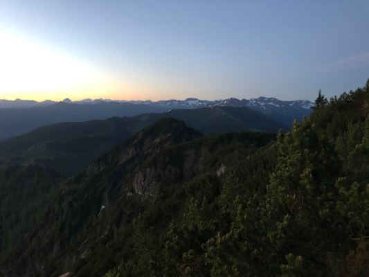 Alpbachtal Gratlspitze Sonnenaufgang