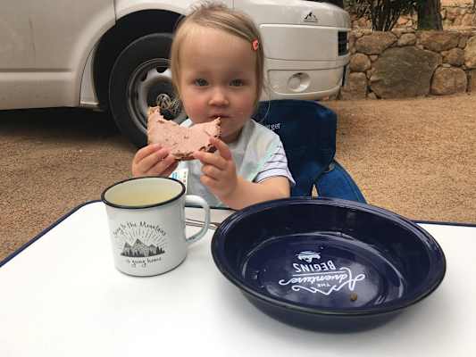 Campingreise mit Kindern VW California