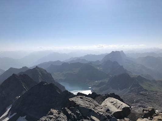 Ausblick von der Schesaplana
