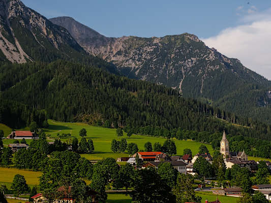 Bergidyll und Klettersteig-Wiege: Ramsau am Dachstein