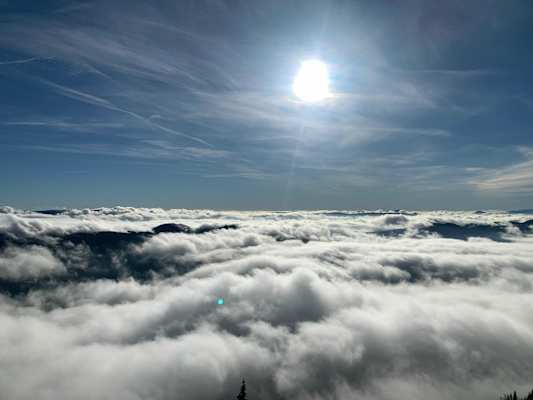 Sonne auf der Rax