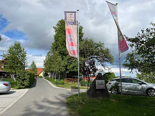Ankunfsbereich Weingut und Hotel Peiserhof in der Südsteiermark