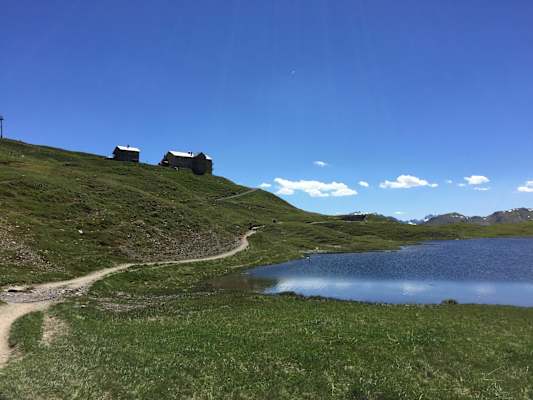 Scheidseen mit Heilbronner Hütte