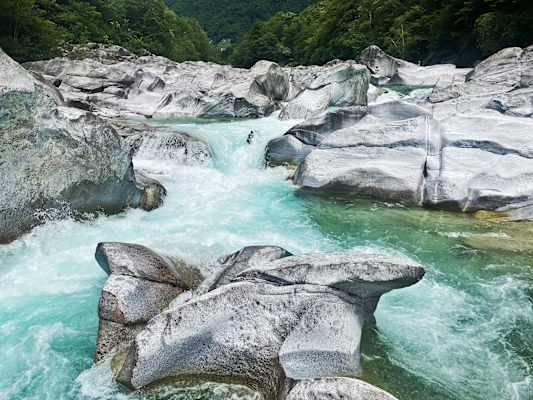 Stelle an der Verzasca