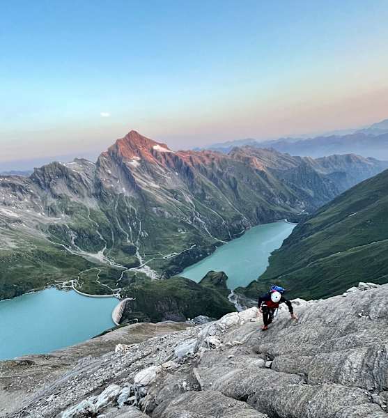Anstieg zum Wiesbachhorn