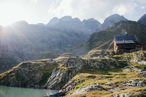 Adolf-Noßberger-Hütte am Gradensee in Kärnten