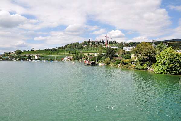 Lage der Fundstelle Meilen-Rorenhaab am Zürichsee