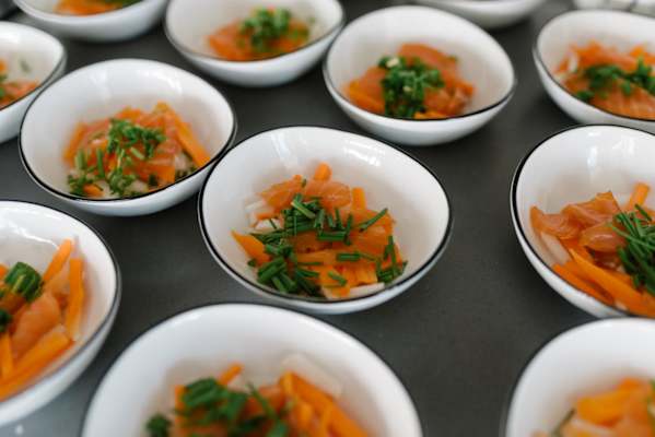 Geräucherter Lachs