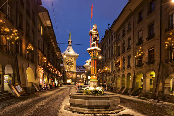 Winter in der Schweiz