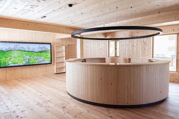 Erster Überblick im Haus der Berge 