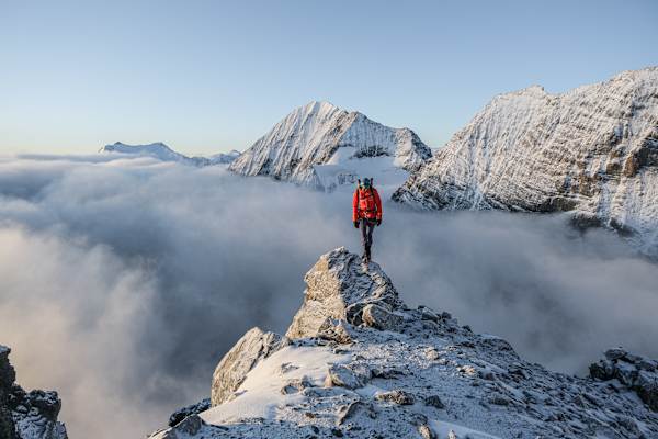 Ortler-Besteigung über den Hintergrat