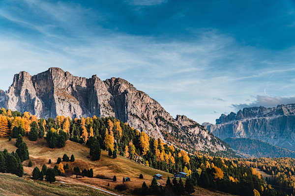 Das Grödnertal bietet eine traumhafte Kulisse für Wanderungen im Herbst