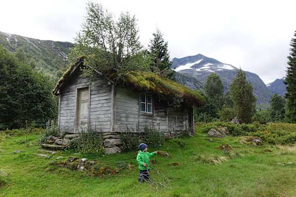 Campen mit Kindern in Norwegen