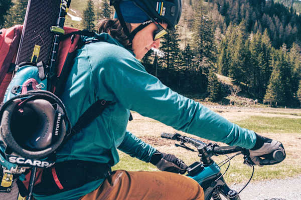 E-Bike to Ski