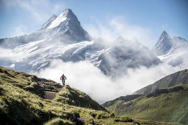 Mountainbiketour zum Bachsee in Grindelwald