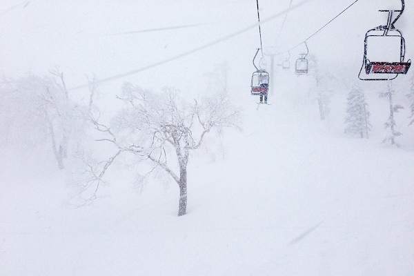 Skifahren in Japan
