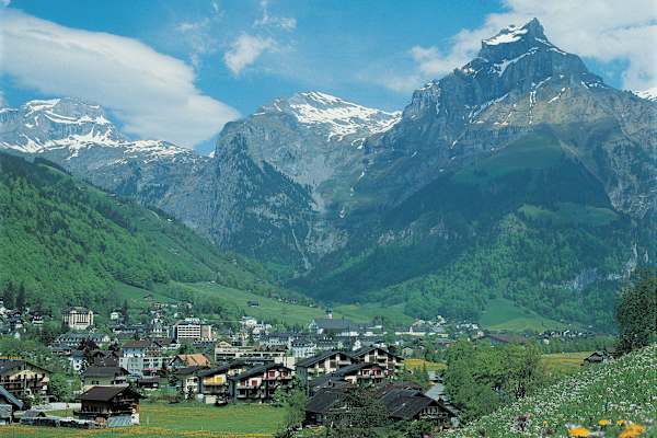 Schönes Obwalden: Engelberg auf rund 1.000 m