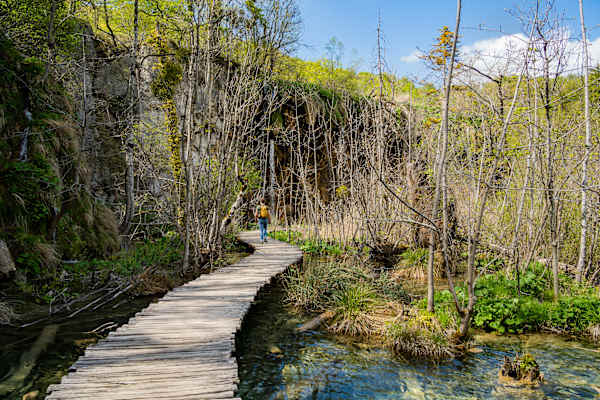 Steg im Nationalpark Plitvicer Seen