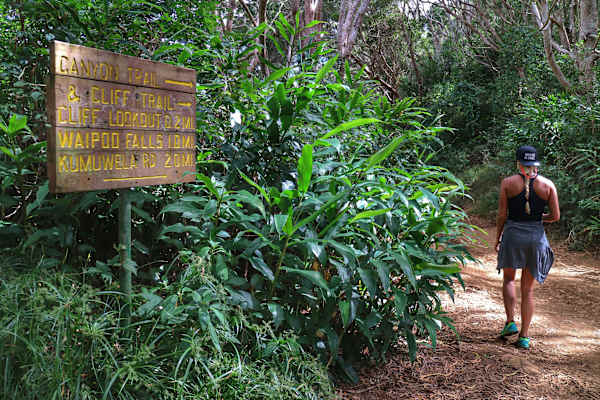 Wandern auf Hawaii