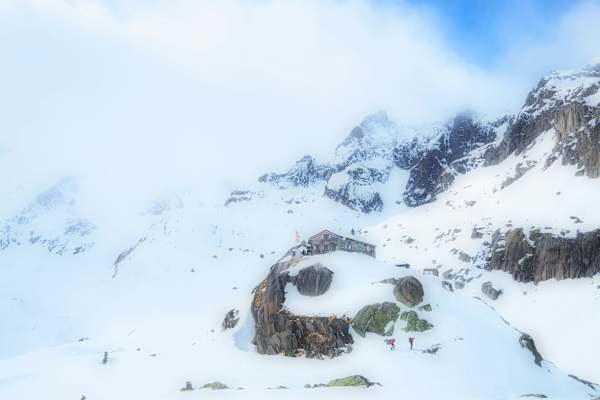 Uri: Albert-Heim-Hütte in den Urner Alpen