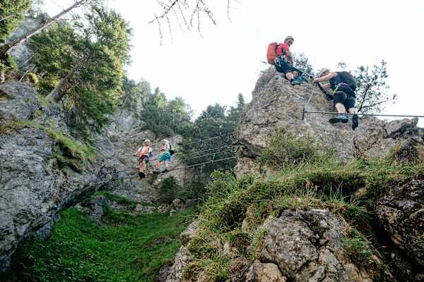 Bergwelten mein erster Klettersteig Ramsau am Dachstein